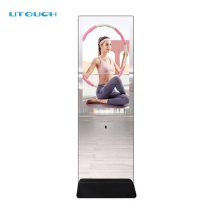 Factory Price Interactive Smart AI Fitness <b>Mirrors</b> <b>for</b> Exercise Workout and Advertising Equipment 32 Inch Android Touch Screen K - Product Image 1