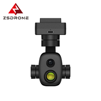 Caméra à cardan ZSDRONE 4K, construction métallique, télécommande sans fil, suivi du visage, module vidéo stabilisé, zoom optique 30x, 540°