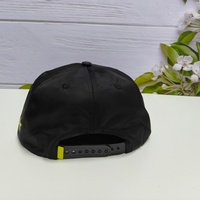 Casquette de sport d'extérieur personnalisée en toile 100 % coton à 5 panneaux et visière plate, avec logo brodé 3D motif tropical, nouvelle collection, vente en gros