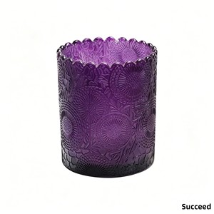 Bougies parfumées à la <span class=keywords><strong>rose</strong></span> personnalisées transfrontalières, fabriquées en usine, haut de gamme, prêtes à offrir, en cire de soja, dans des pots en verre, durée de combustion de 3 à 7 jours - Product Image 5