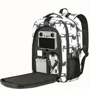 Mochila de Viaje Portátil Resistente al Agua para Uso Diario, Compatible con <span class=keywords><strong>DJI</strong></span> <span class=keywords><strong>Mini</strong></span> <span class=keywords><strong>3</strong></span>/4 <span class=keywords><strong>Pro</strong></span>, para Laptops de 15.6 Pulgadas, Controles Remotos y <span class=keywords><strong>Combo</strong></span> Fly More - Product Image 1