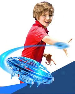 2025 xu hướng sản phẩm LED ánh sáng UFO đồ chơi bay cảm biến chuyển động ngoài trời <span class=keywords><strong>RC</strong></span> Drone Scoot điều khiển tay hoạt động Mini Drone cho trẻ em - Product Image 2