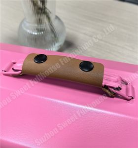New Design Portable Iron Camping <b>Tool</b> <b>Box</b> Camping <b>Metal</b> Storage <b>Box</b> Leather Handle Wooden Boards - Product Image 6