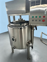 Cuve à fromage industrielle en acier inoxydable à double enveloppe pour l'usine de transformation laitière