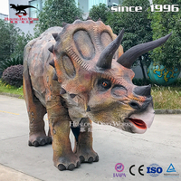 Costume de dinosaure Triceratops animatronique certifié CE