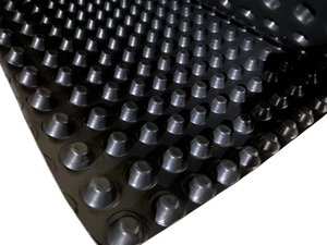 지하 차고 딤플 매트 배수 시스템 필터층이 있는 폴리머 딤플 시트 - Product Image 1