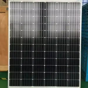 공장 도매 가격 전력 단결정 태양 전지 패널 태양 에너지 200W 태양 전지 시트