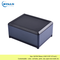 Boîtier de connexion électrique en aluminium pour bricolage, boîtier de jonction électronique en aluminium, boîtier d'amplificateur 126*96*50mm