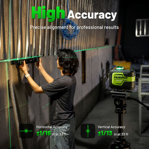 <span class=keywords><strong>Nivel</strong></span> Láser <span class=keywords><strong>Huepar</strong></span> 704CG-D-PRO de 16 Líneas 4D, Autonivelante Electrónico Digital de <span class=keywords><strong>360</strong></span>° para Construcción, Inclinómetro Digital Automático IP65 - Product Image 2