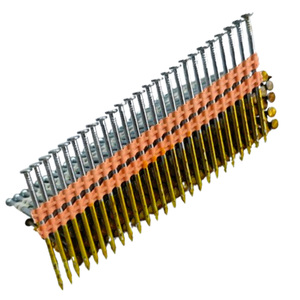 Chiodi Comuni in Acciaio Zincato di Grado Industriale 21 Gradi 3*0.112'' Pollici Gambo Liscio per Intelaiature Punta a Scalpello in Cartone - Product Image 1