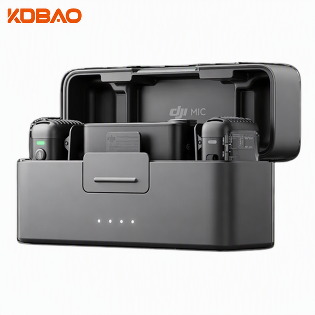 Kdbao Mic 2 High Sound Quality Wireless for Noise Reduction Recording and Reception Omni-Directional Polar Pattern
