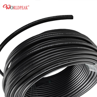 Câble coaxial flexible Heliax 1/2" 1/4" LDF4-50A, câble d'alimentation RF, gaine PE noire, faible perte, pour station de base, prix direct usine