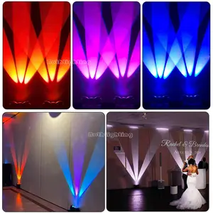 Luzes de parede para iluminação, lavadora de parede 3x18W, feixe tri RGBA 4 em 1 LED sem fio DMX, iluminação com bateria para efeitos de festa de casamento, dj