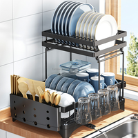 Rangement et organisation de la maison accessoires de cuisine assiette bol support organisateur nouveau support de drainage pour la vaisselle
