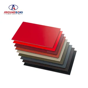 Materiales de fachada de construcción Paneles compuestos de aluminio Alucobond tallado anodizado perforado ACP para Decoración