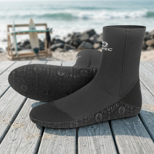 Chaussettes de plongée en néoprène léger et confortable pour adultes, 3 mm - Équipement de plongée essentiel pour toutes les saisons, modèle Aropec Sports Corp. - Product Image 3