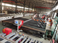 Máquina de Corte de Vidrio CNC Todo en Uno, Totalmente Automática, con Flotación por Aire y Servo Siemens