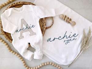 ส่วนบุคคลทารกJumpsuitผ้าฝ้าย 100% ซองจดหมายผ้าฝ้ายถักเด็กFootieแขนยาวRomperชุด - Product Image 2