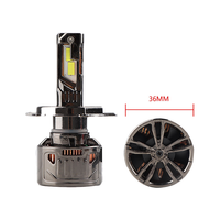 Nouveau matériau en alliage de Zinc H4 phare Led ampoules Led H7 H11 9005 9006 880 9012 Canbus phare 120W Led phare Kit disponible