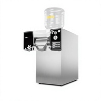 Machine à glace en flocons à quatre barils, contrôle automatique, réglage de la vitesse 0-9, pour restaurants, salons de thé, cafés
