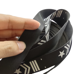 Acme Brand Wholesale Custom Logo <strong>Printed</strong> High Tenacity Durable Polyester/Nylon Woven Tape <strong>Jacquard</strong> <strong>PP</strong> <strong>Webbing</strong> Band Roll - Product Image 4