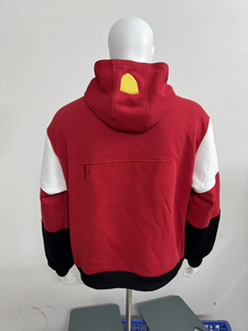 Nuovi Stili Felpa con Cappuccio Ricamata a Collo Alto, Modello Racing, Vestibilità Ampia, per Donna e Uomo, Casual, a Maniche Lunghe - Product Image 4