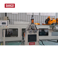Machine de cintrage de profilés CNC à 3 rouleaux avec réglage d'arc pour le cintrage de tuyaux marins et la ligne de machines de roulage de tubes en acier de précision