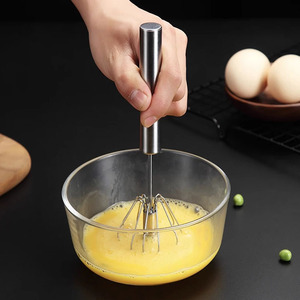 Mélangeur manuel en acier inoxydable pour cuisine, batteur à œufs, mousseur à lait, fouet à œufs, outils de pâtisserie - Product Image 2