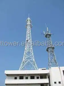 9m Telecommunication Rooftop Mast Telecom Rooftop Tower