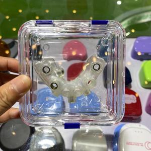 ยินดีต้อนรับที่กำหนดเองแบบพกพาฟันปลอม/เวเฟอร์/นาฬิกาพลาสติกโปร่งใสลอยเมมเบรนกล่องเก็บนาฬิกา - Product Image 2