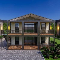 Maison Modulaire Préfabriquée Pliante de Luxe, Tiny Homes pour Hôtels, Salons, Usage Commercial et Résidentiel