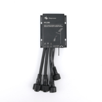Contrôleur de charge solaire MPPT haute efficacité IP68 Depower M1280 12V 10A pour éclairage public avec communication infrarouge