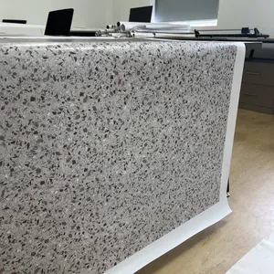 Cement Texture Concrete Pvc Decorative Film Upholstery Film Laminate Embossed Film Opaque For Flooring