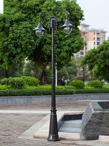 Éclairage extérieur 2022 Nouvelles IP65 <span class=keywords><strong>Led</strong></span> Post Top Light Extérieur Paysage Zone Haut Pôle Jardin Éclairage Parc Lampe - Product Image 5