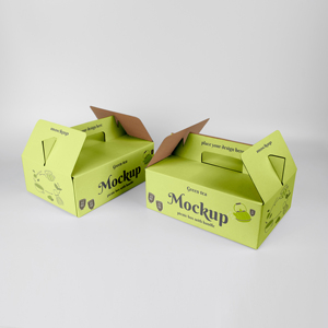 Boîte pliante en papier pour cerises, personnalisée par le fabricant, emballage de stockage de fruits en carton écologique - Product Image 4