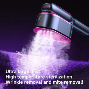 Plancha de vapor portátil mini de 1200 vatios con pantalla táctil LCD, plancha de vapor de mano para el hogar y viajes. - Product Image 2