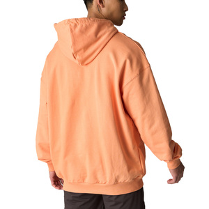Sweat à capuche léger et respirant pour homme, doublé, en mélange doux polyester/coton, anti-plis, écologique, design minimaliste - Product Image 5