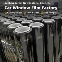 Film de fenêtre en céramique nano haute clarté SAIFILM, 70% VLT, vision claire, film solaire pour voiture, 99% de blocage des UV
