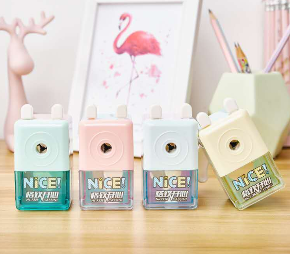 Необычная и милая мультяшная точилка для карандашей, студенческие принадлежности