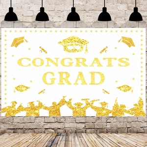 DAMAI Backdrop <b>Banner</b> Large Sign Wall Decorations Photography Background Party Supplies for 2025 Graduation Party Decorations - Product Image 2