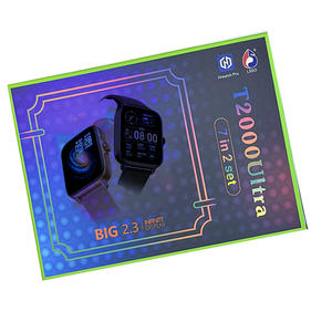 Smartwatch T2000 Ultra IP67 Impermeabile con Ricarica Wireless, Fitness Tracker con Display TFT, 4 Giorni di Autonomia per Android e iOS - Product Image 2