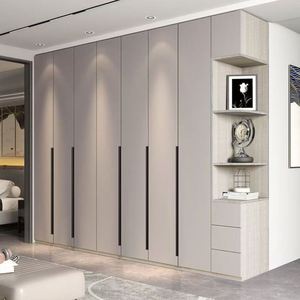 Moderno abierto armarios habitación dormitorio personalizado combinación gabinete muebles madera dormitorio para armario - Product Image 6