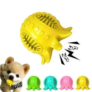 Dog Toys Balls Pet Tooth Cleaning Octopus Jolly Balls for Dogs Chew Squeaky Toys IQ Treat Ball Food Dispensing Toys for dog