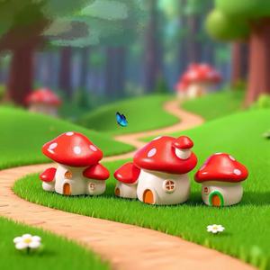 New Product Cute Little Dwarf Figurines Miniature Landscape DIY Decorations Car Tabletop <strong>Small</strong> <strong>Ornaments</strong> - Product Image 6