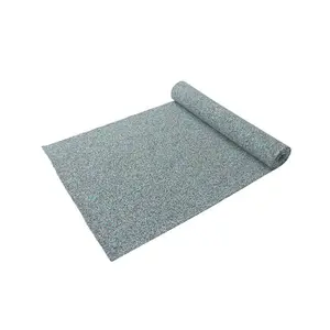 Wholesales Flame Retardant Polyester Absorbs Sound Underlay Sound Proof Mat for Residences Schools Hotels