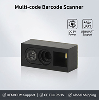 MA01 Lecteur de Codes-Barres OEM 2D le Moins Cher, Scanner Compact USB 232 à Montage Fixe pour Kiosque et Distributeur Automatique