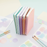 Carnet à spirale personnalisé avec reliure Wire-O, logo OEM imprimé, format A4 A5, agenda, journal pour l'école, le bureau, vente en gros