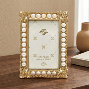 BEST SELLING SILVER DIE CAST ZINC ALLOY PLATED MINI 2"x3" (5x7.6cm) PHOTO <b>FRAME</b> PLACECARD for WEDDING INDIVIDUAL <b>WHITE</b> BOX - Product Image 2