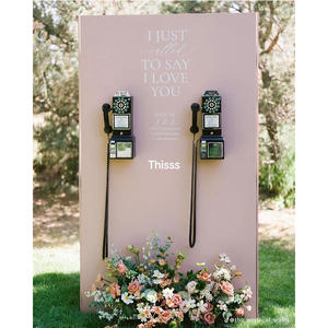 Настраиваемая Свадебная аудио Гостевая книга телефонная будка для видео Оставьте сообщение Свадебные украшения - Product Image 6