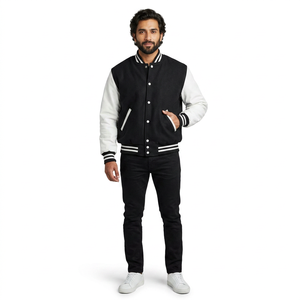 Últimos Diseños de Chaquetas de Béisbol de Manga Larga para Hombre, Chaqueta Deportiva, Uniforme de Béisbol, Chaqueta Universitaria - Product Image 1